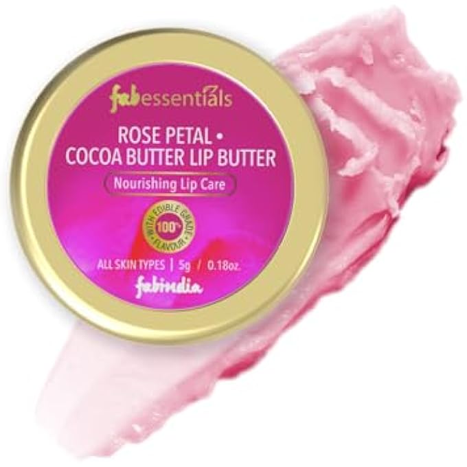 Fabessentials LIP BUTTER ROSE COCOA BUTTER 5 GM - Image 1